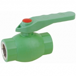 Ball valve for hot water